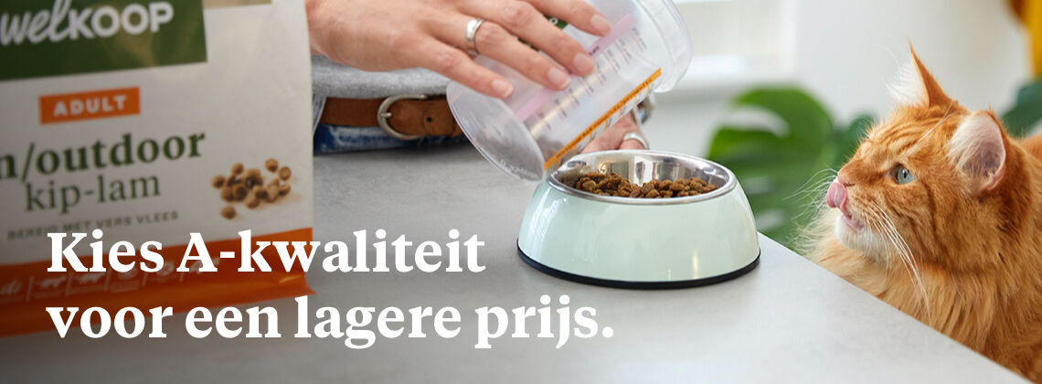 Ons eigen merk kattenvoeding. Ons eigen merk kattenvoeding.